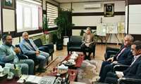 نشست مدیرعامل شرکت شهرک های صنعتی سیستان و بلوچستان با مدیرکل راه و شهرسازی استان 