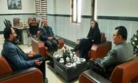 نشست مدیرعامل شرکت شهرک های صنعتی سیستان و بلوچستان با سرپرست دانشگاه جامع علمی کاربردی استان استان