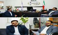 نشست مدیرعامل شرکت شهرک های صنعتی سیستان و بلوچستان با مدیر شعب بانک صنعت و معدن استان