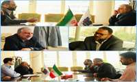 نشست مشترک مدیران عامل شرکت شهرک های صنعتی استان سیستان و بلوچستان و خراسان رضوی به منظور هم گرایی صنایع کوچک و متوسط شرق کشور برگزار شد.