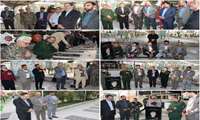 تجدید میثاق مدیران شرکت شهرک‌های صنعتی سیستان و بلوچستان، سازمان بسیج مهندسین صنعت و معدن و بسیج رسانه استان با شهیدان در گلزار مطهر شهدای شهرستان زاهدان