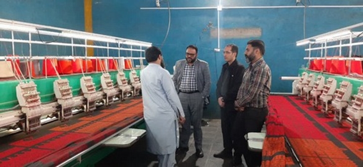بازدید مدیر عامل شرکت شهرک های صنعتی سیستان و بلوچستان از شهرک صنعتی زاهدان کارگاهی