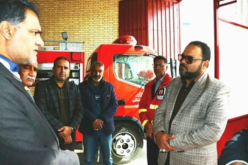 راه اندازی و آغاز به کار ایستگاه آتش نشانی ناحیه صنعتی ادیمی