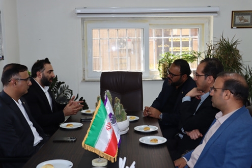  نشست مدیرعامل شرکت شهرک های صنعتی سیستان و بلوچستان با مدیر شعب بانک قرض الحسنه مهر ایران استان
